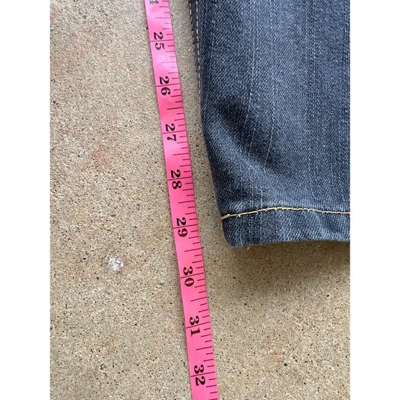 Vintage Red Ape Mens Y2K Black Denim Jeans 40/32 With Logo Patch Y3 - Picture 7 of 11